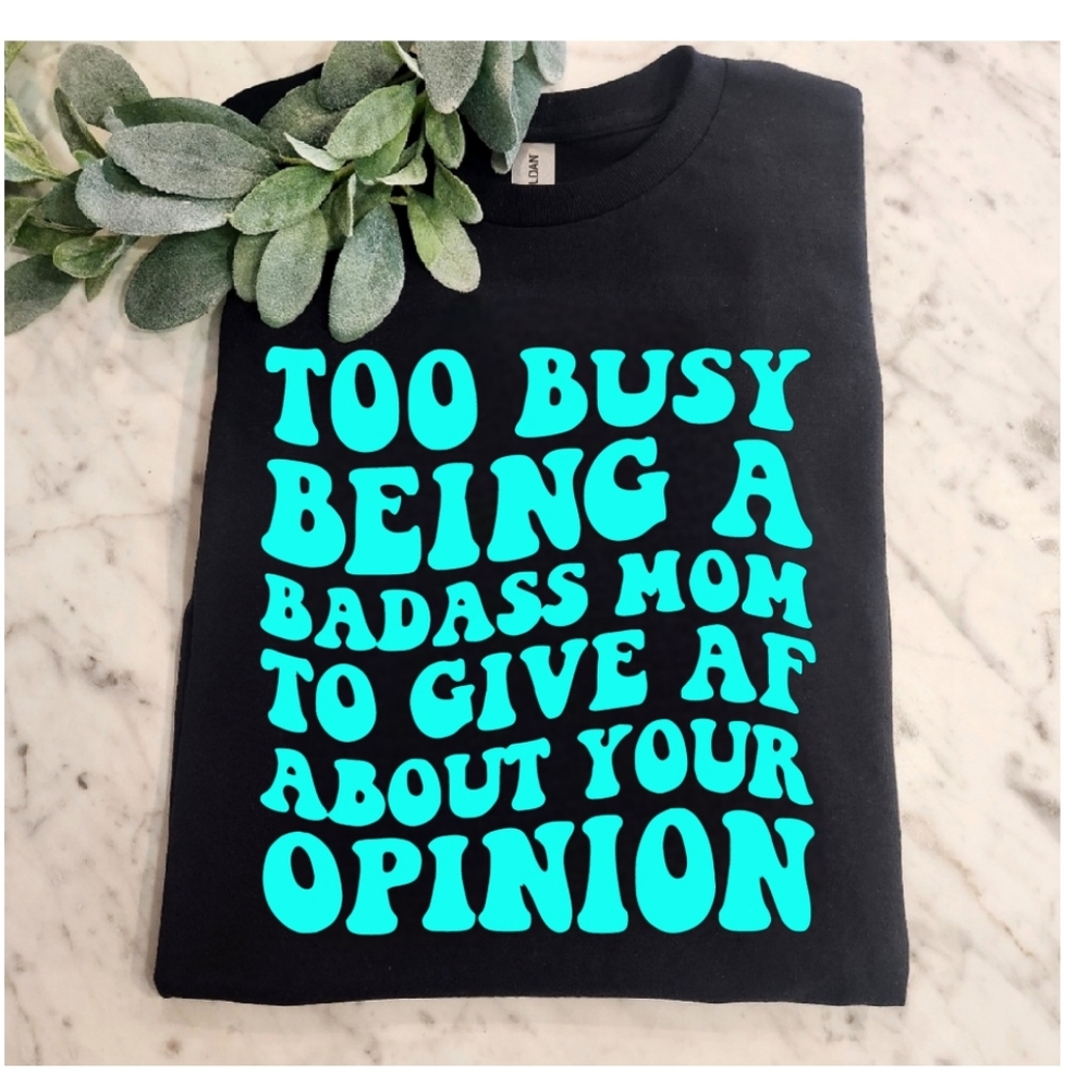 Mom shirt retro cute popular trending busy being a bad a mama